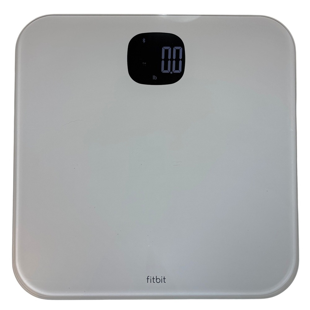 Fitbit Aria Air Smart Scale White Bluetooth Digital Body Weight Scale FB203